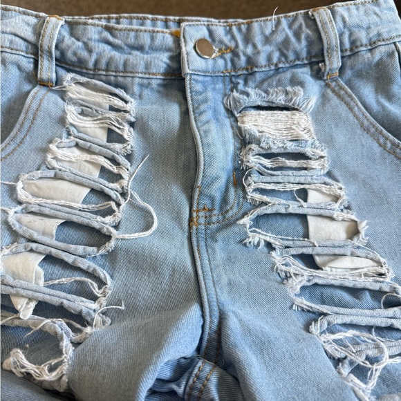 Highlight Distressed Light Blue Women's Jeans in Size S - Picture 3 of 11